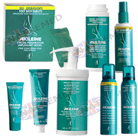 Akileine Green range for controlling foot odours