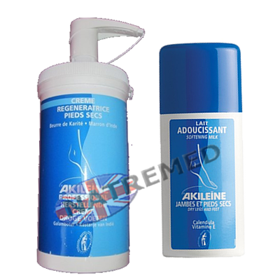 Akileine Blue range, Leg and Feet Softening Lotion