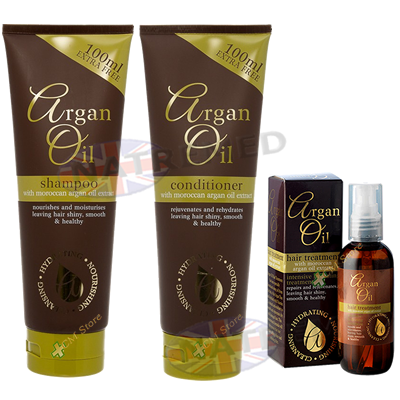 Argan Hair Care Pack With Oil 