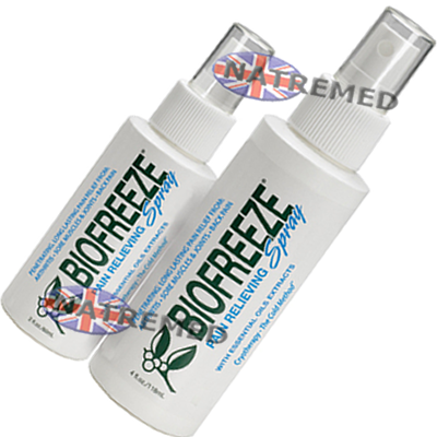 Biofreeze Spray. Pain relief that works