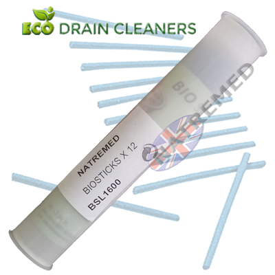 BioSticks: Biodegradable Non Chemical General Drain Cleaner