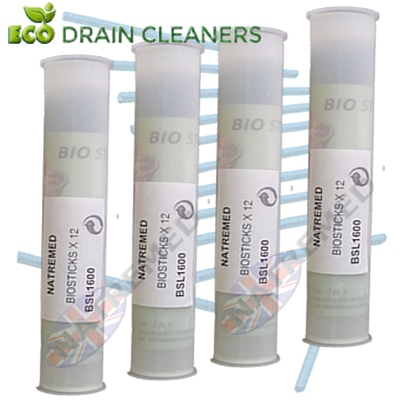 BioSticks: Biodegradable Non Chemical General Drain Cleaner