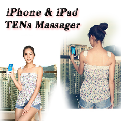 iPhone and iPad TENs portable massager 