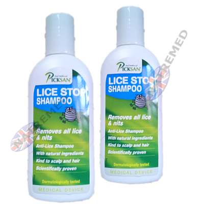 Picksan Shampoo Kills Lice with natural ingredients: 