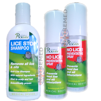 Picksan Shampoo Kills Lice with natural ingredients: 