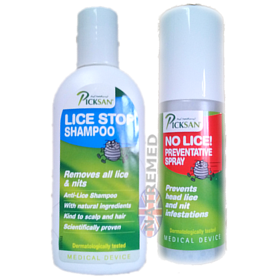 Picksan Shampoo Kills Lice with natural ingredients: 