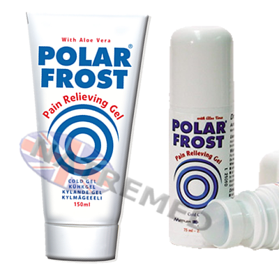 polarfrost Roll-On and Gel. Pain relief that works