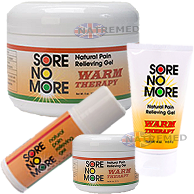 ore No More Warm 100% Natural Pain reliever Gel