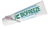 Biofreeze Pain Relieving Gel  dispensed from a tube affords the opportunity to create a more thorough experience by massaging the affected area during application. This hands-on application also reinforces touch which has been shown to be very important in the healing cycle